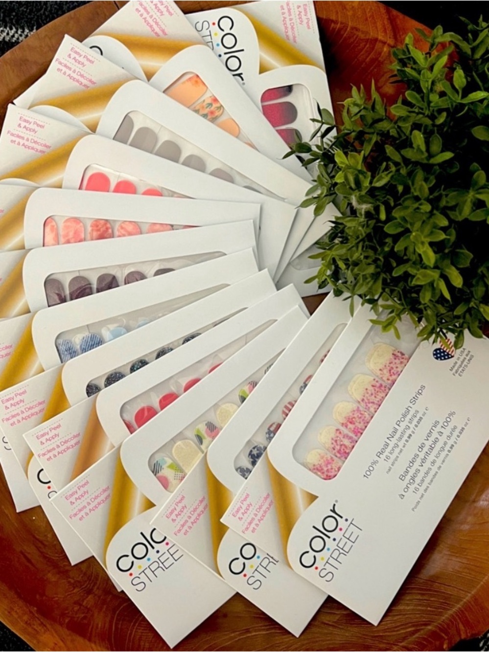Color Street Nail Strips, 10 Mystery Set Bundle, New in Packaging